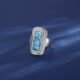 WR446 Adjustable Silver Luxury Ring for Women
