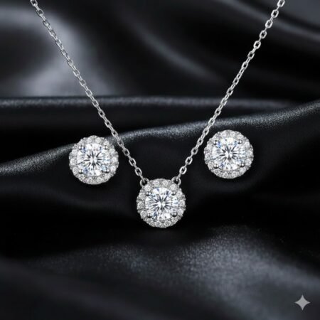 Blinking Spot- Pendant and Earring Set for women