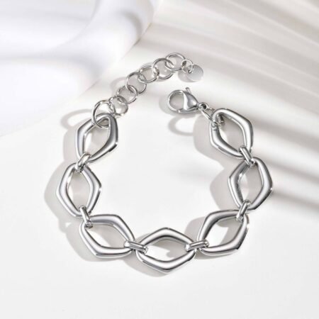 WB495 - Silver Women Luxary Bracelet