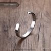 Essentials - Stainless Steel Men Bracelet - Silver
