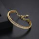 WB160- Golden Women Luxary Bracelet