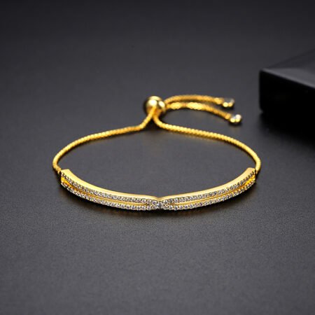 WB240 - Golden Women Luxary Bracelet