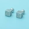 WE270- White Earrings for Women