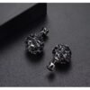 WE444- Black Earrings for Women