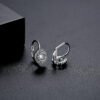 WE672 - White Earrings for Women
