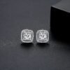 WE703- White Earrings for Women