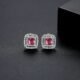 WE703- Red Earrings for Women
