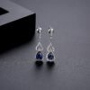 WE708- White Earrings for Women