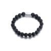 WM-B294 - 8mm Black Beads Designer Jewellery Bracelet