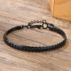 WM-B310 - Black 316 Stainless Steel Bracelet
