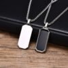 WM-P92 Silver Men, Women Necklace Pendant with Chain