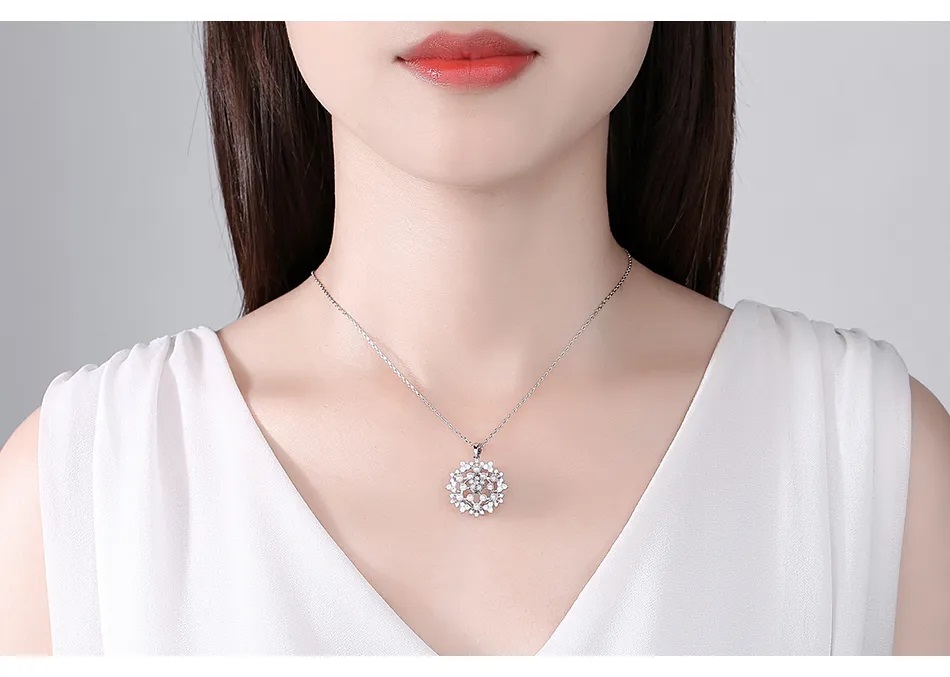 Wp461 Silver Necklacependant For Women Wearables