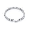 WM-B273 - Silver 316 Stainless Steel Bracelet
