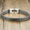 WM-B299 - Gray 316 Stainless Steel Bracelet