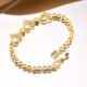 WB271 - Golden Women Luxary Bracelet