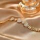 WB272 - Golden Women Luxary Bracelet