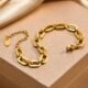 WM-B329 - Golden 316 Stainless Steel Bracelet