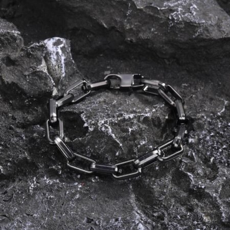 WM-B337 - Black 316 Stainless Steel Bracelet