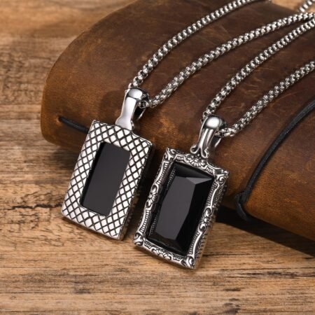WM-P102 Men, Women Necklace Pendant with Chain
