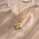 WP494 - Golden Necklace Pendant for Women
