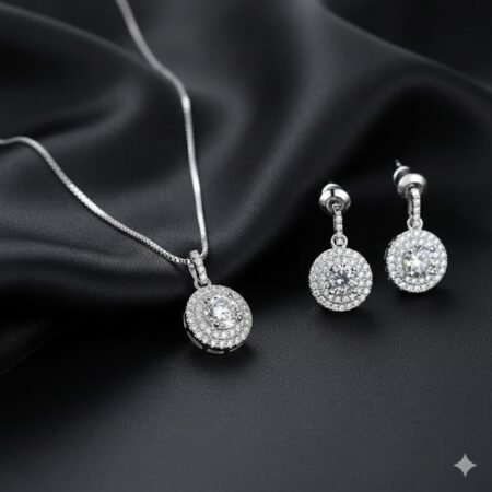 WS218- Pendant and Earring Set for Women