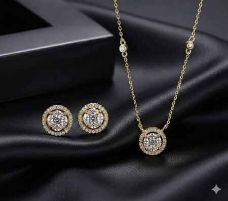 WS222- Pendant and Earring Set for Women