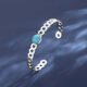 WB347 – Silver 316 Stainless Steel Bracelet