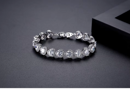 WB360 - White Women Luxary Bracelet