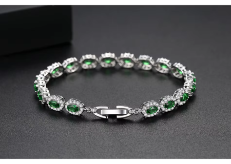 WB379 - Green Women Luxary Bracelet