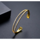 WB389 - Golden Women Luxary Bracelet