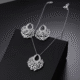 WS267- Pendant and Earring Set for women