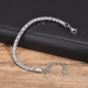 WM-B333 - Silver 316 Stainless Steel Bracelet