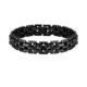 WM-B371 - Black 316 Stainless Steel Bracelet