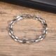 WM-B378 - Silver 316 Stainless Steel Bracelet