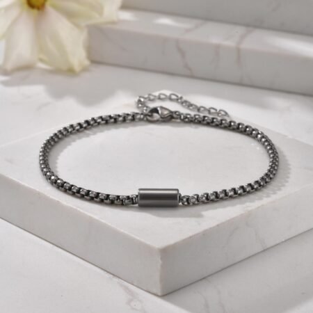WM-B380 - Silver 316 Stainless Steel Bracelet