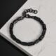 WM-B381 - Black 316 Stainless Steel Bracelet