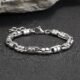 WM-B381 - Silver 316 Stainless Steel Bracelet