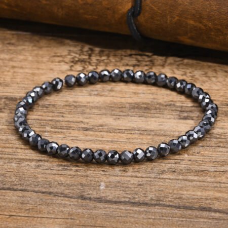 WM-B384 - Hematite Stone Designer Jewellery Bracelet