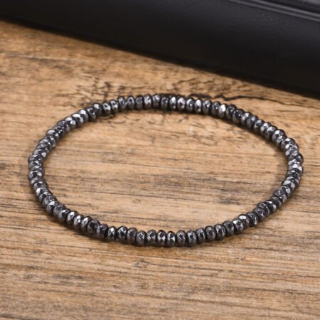 WM-B385 - Hematite Stone Designer Jewellery Bracelet