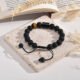 WM-B387 - Black Adjustable Designer Jewellery Bracelet