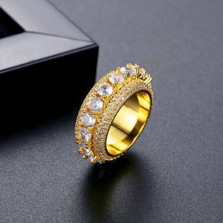 WR469 Golden Luxury Ring for Women