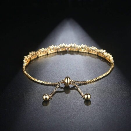 WB112- Golden Women Luxary Bracelet