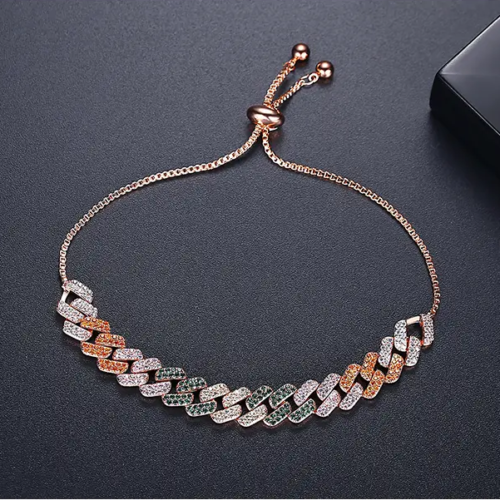 WB209- Rose Gold Women Luxary Bracelet