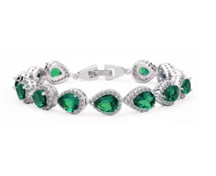 WB371 - Green Women Luxary Bracelet