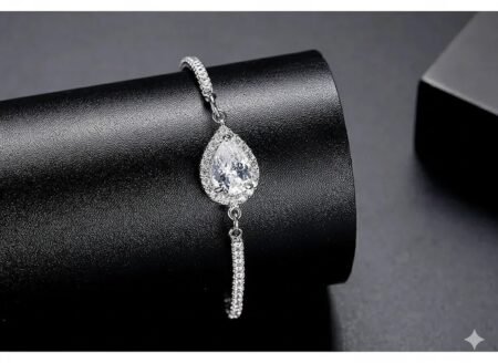 WB251-Silver Women Luxary Bracelet